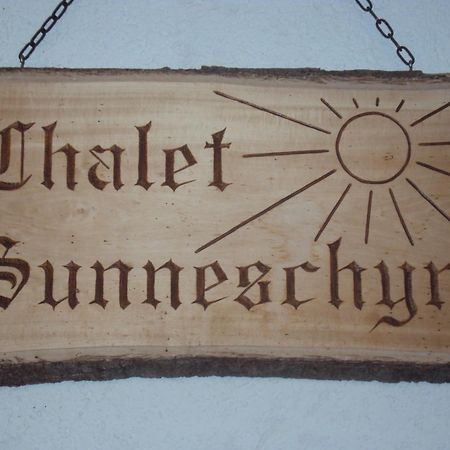 Chalet Sunneschyn Schwanden  Exteriér fotografie