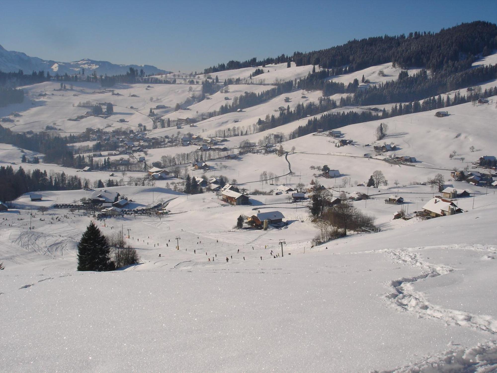 Chalet Sunneschyn Schwanden  Exteriér fotografie