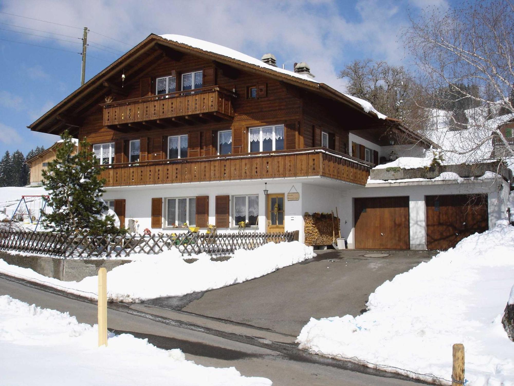 Chalet Sunneschyn Schwanden  Exteriér fotografie
